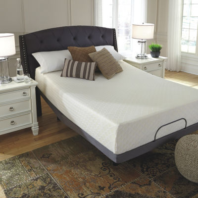 Signature Design by Ashley Chime 12" Plush Memory Foam Mattress in a Box