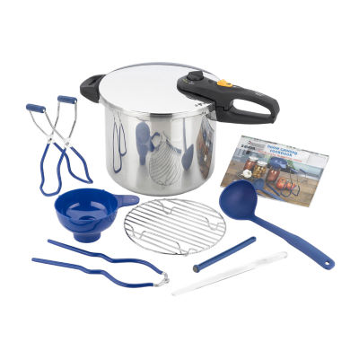 Zavor 10Pc. Duo Pressure Canning Set 10pc. Pressure Cooker ZCWDU06