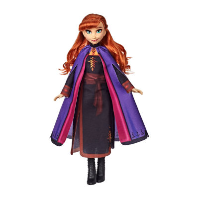Disney Frozen Collection Anna Fashion Doll With Long Red Hair And Outfit