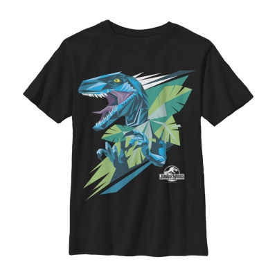 Little & Big Boys Crew Neck Short Sleeve Jurassic World Graphic T-Shirt