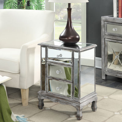 3-Drawer End Table