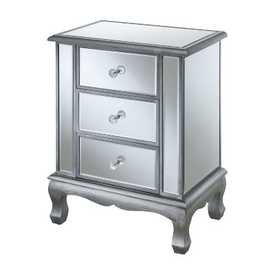 3-Drawer End Table