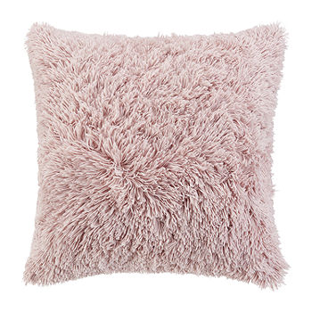 Juicy Couture Square 1-Piece Premium Throw Pillow-Living Room and Bedroom  Décor, 1 Count (Pack of 1), Blush