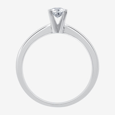 I Said Yes (H-I / I1) Womens 1 CT. T.W. Lab Grown White Diamond Sterling Silver Oval Bridal Set