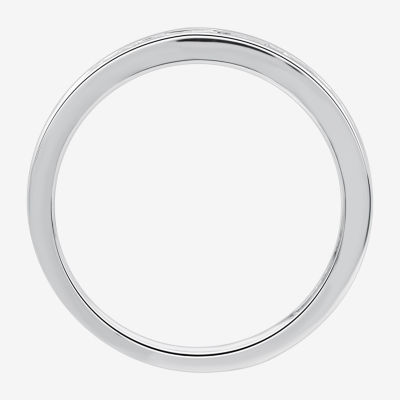 (G-H / Si2-I1) Womens 2 1/2 CT. T.W. Lab Grown White Diamond 10K White Gold Side Stone Bridal Set