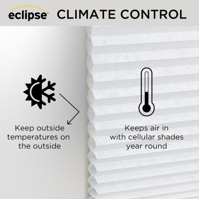 Eclipse Honeycomb Cut-to-Width Cordless Blackout Cellular Shades