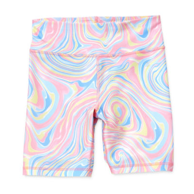 Xersion Little & Big Girls Stretch Fabric High Rise Bike Short