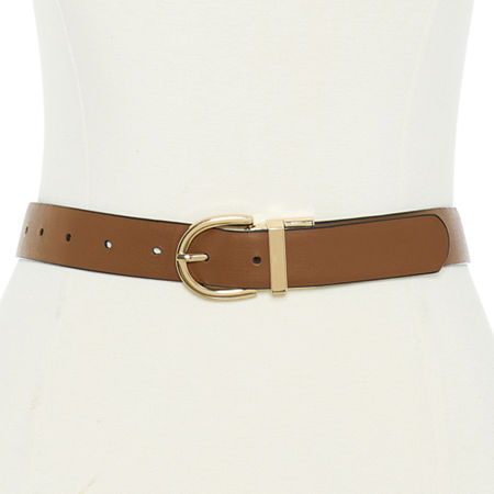 Liz Claiborne Womens Belt, X-large, Brown