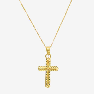 14K Gold Cross 2-pc. Jewelry Set