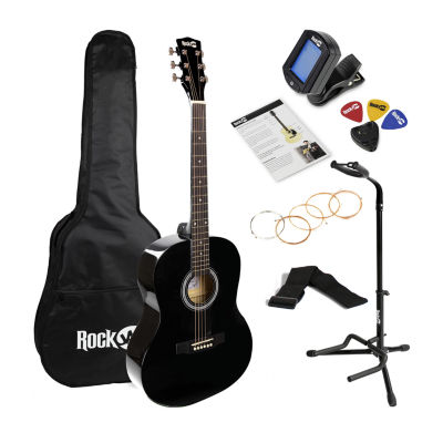 Rockjam Acoustic Guitar Kit With Carrying Case