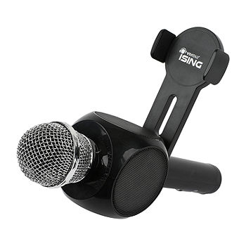 Ising Light-Up Bluetooth Karaoke Microphones ISK103-BLK-T18-12