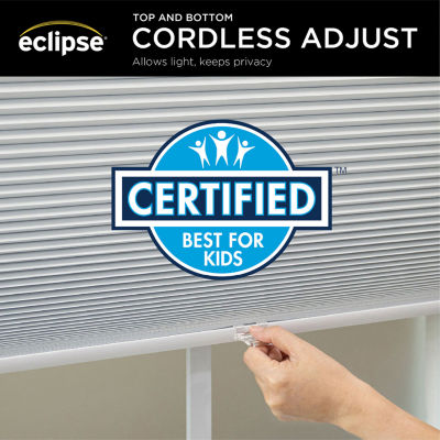 Eclipse Honeycomb Cut-To-Width Cordless Top Down Bottom Up Blackout Cellular Shade