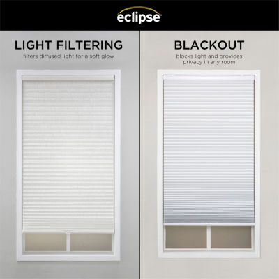 Eclipse Honeycomb Cut-to-Width Cordless Top Down Bottom Up Blackout Cellular Shade