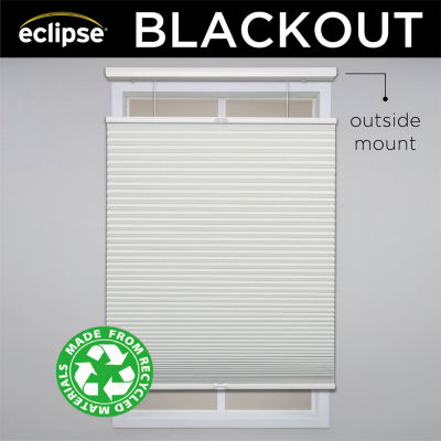 Eclipse Honeycomb Cut-To-Width Cordless Top Down Bottom Up Blackout Cellular Shade