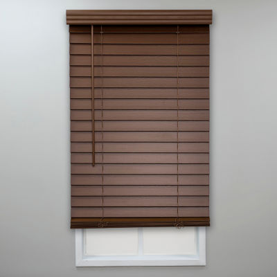 Eclipse Faux Wood 2" Cut-to-Width Cordless Blinds