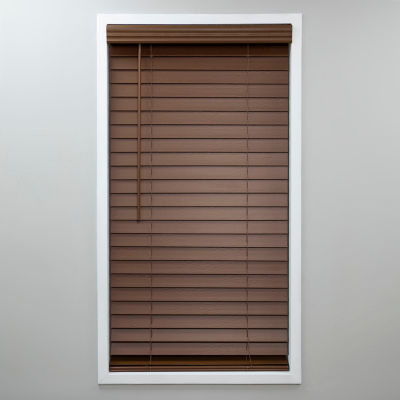 Eclipse Faux Wood 2" Cut-to-Width Cordless Blinds
