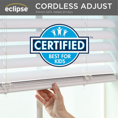 Eclipse Vinyl 2" Cut-to-Width Room Darkening Cordless Mini Blinds