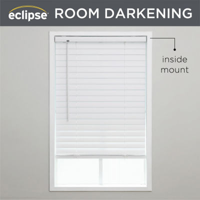 Eclipse Vinyl 2" Cut-to-Width Room Darkening Cordless Mini Blinds