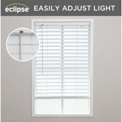 Eclipse Vinyl 2" Cut-to-Width Room Darkening Cordless Mini Blinds