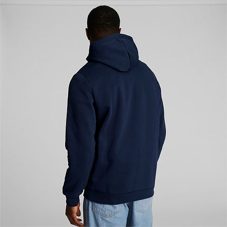 PUMA Essential Mens Long Sleeve Hoodie, Xx-large, Blue