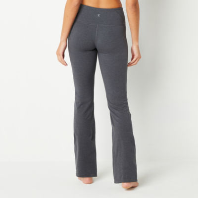 Yoga Mid-Rise Foldover Leggings