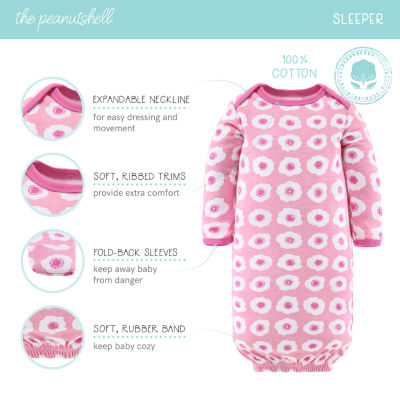 The Peanutshell Pretty Pink Baby Girls 16-pc. Baby Clothing Set