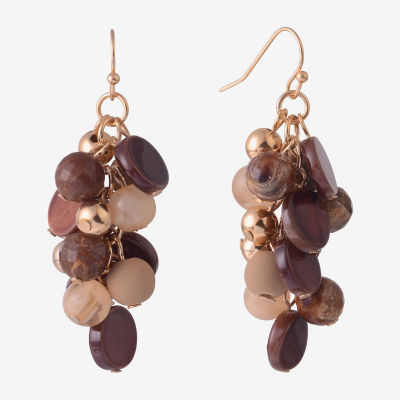 Mixit Gold Tone Drop Earrings