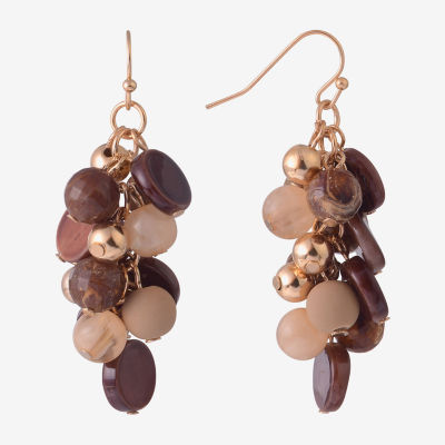 Mixit Gold Tone Drop Earrings