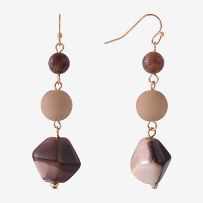 Mixit Gold Tone Drop Earrings