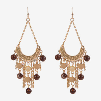 Mixit Gold Tone Drop Earrings