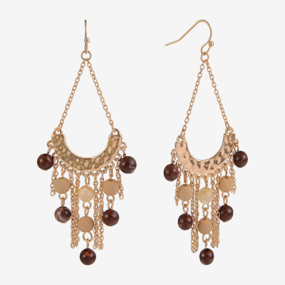 Mixit Gold Tone Drop Earrings
