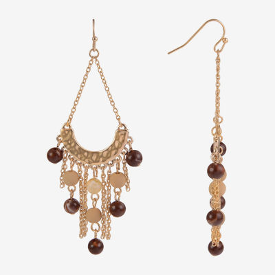 Mixit Gold Tone Drop Earrings