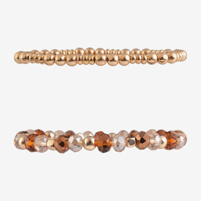 Mixit Gold Tone Womens 3-pc. Bracelet Set