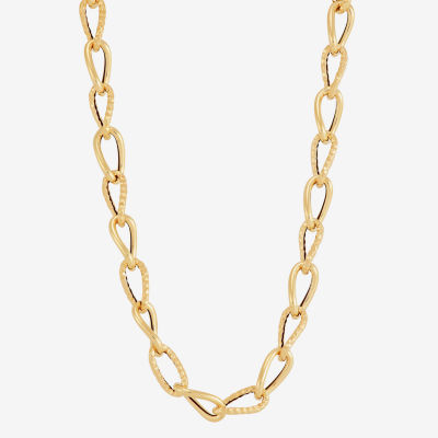 Mia Oro Womens 14K Gold 20 Inch Cable Chain Necklace JCPenney