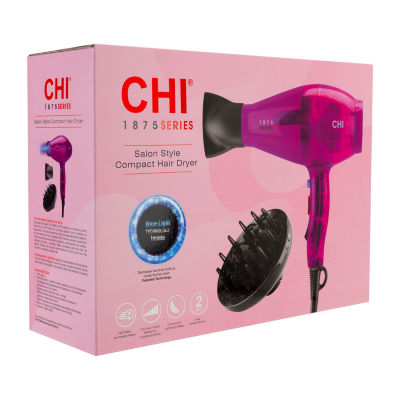 CHI Totally Pink "C-Thru" Compact Hair Dryer Exclusive to JCPenney