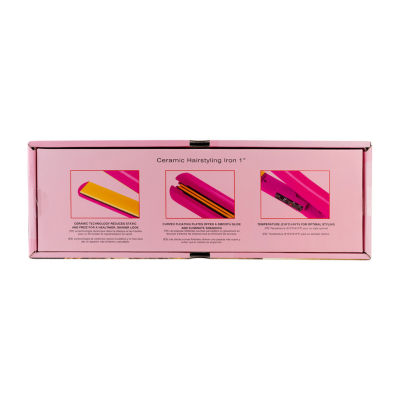 CHI Totally Pink 1in Analog Flat Iron Exclusive to JCPenney