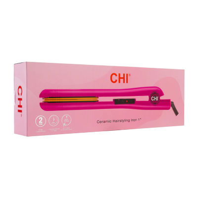 CHI Totally Pink 1in Analog Flat Iron Exclusive to JCPenney