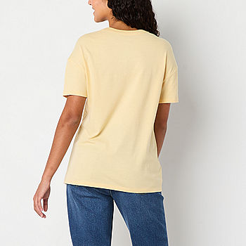 Juniors Pochacco Boyfriend Tee Womens Crew Neck Short Sleeve Juniors Pochacco Boyfriend Tee Womens Crew Neck Short Sleeve