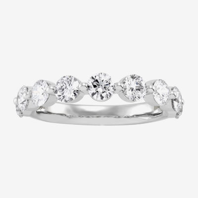 H-I / Si1-Si2) 3MM CT. T.W. Lab Grown White Diamond 14K Gold Wedding Band