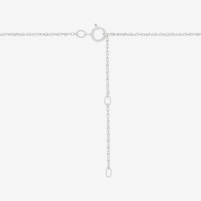 Limited Quantities! Womens 1/ CT. T.W. Natural White Diamond Sterling Silver 18 Inch Pendant Necklace