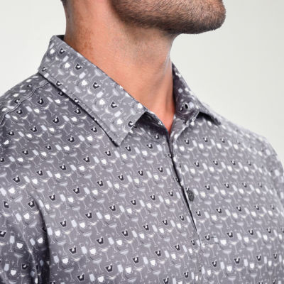 Antigua Happy Hour Mens Regular Fit Short Sleeve Polo Shirt