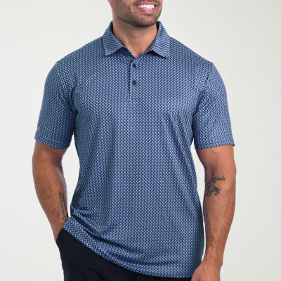 Antigua Streak Mens Short Sleeve Polo Shirt