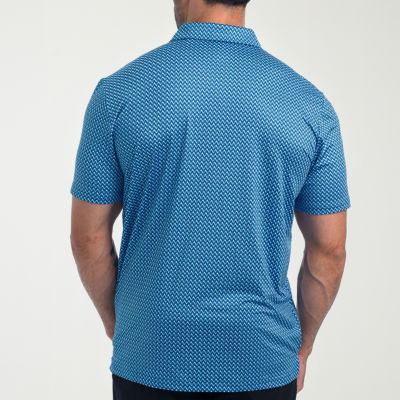 Antigua Streak Mens Short Sleeve Polo Shirt