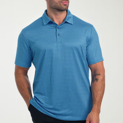 Antigua Streak Mens Short Sleeve Polo Shirt