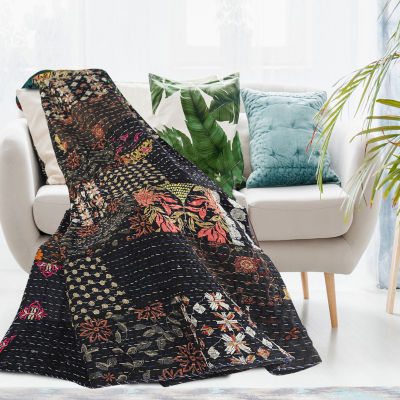 Lr Home Kher Patchwork Midweight Throw