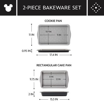 Farberware Disney Bake with Mickey Mouse 2-pc. Bakeware Set