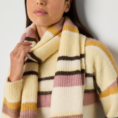 a.n.a Striped Scarf