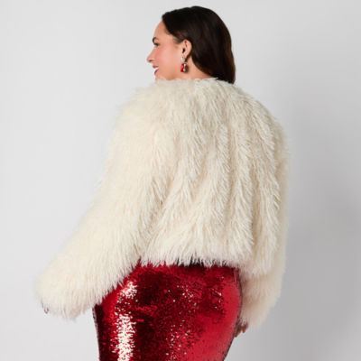 Jcpenney faux fur jacket new arrivals