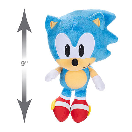 Jakks Mini Sonic The Hedgehog Stuffed Animal, One Size