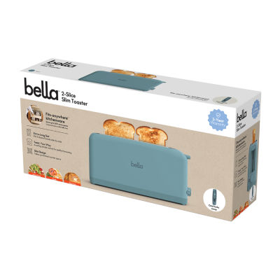 bella 2-Slice Slim Toaster, Fits-anywhere� kitchenware